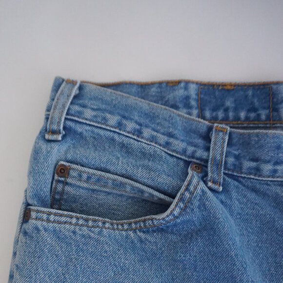 Great Western Garment Light Wash Denim Jeans Classic Straight Old Money 36x30 - Picture 11 of 16